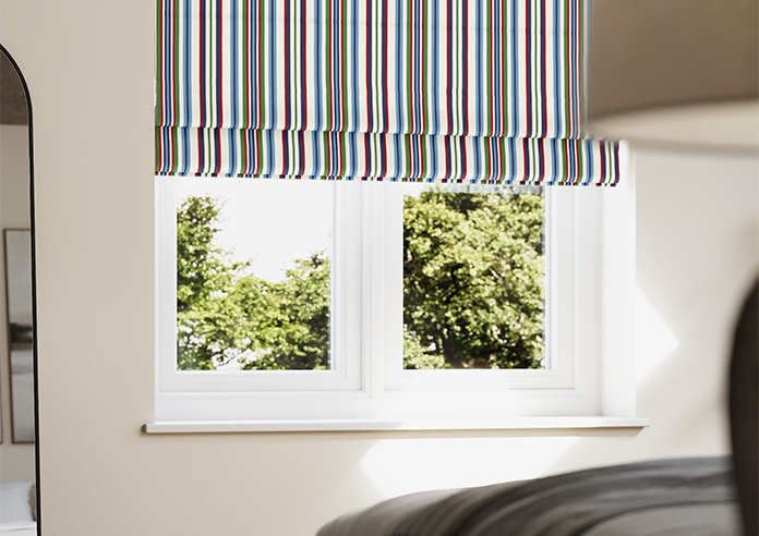 The British Stripe Co. Elizabeth, London No.1 - Roman Blind - Image 5